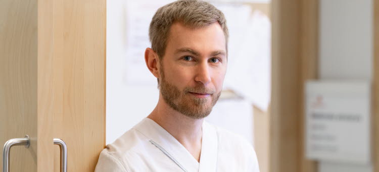 En bild på Josef Alin medicinsk sekreterare