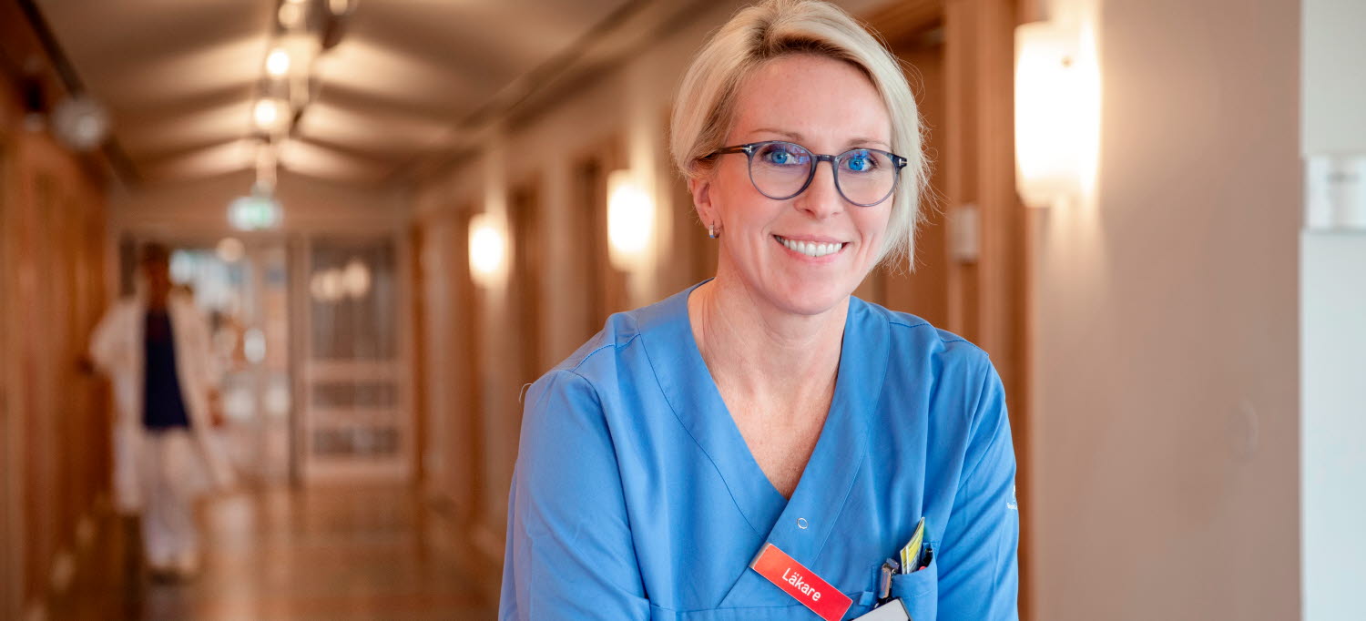 Karin Dahl, överläkare på Kvinnokliniken i Kalmar.