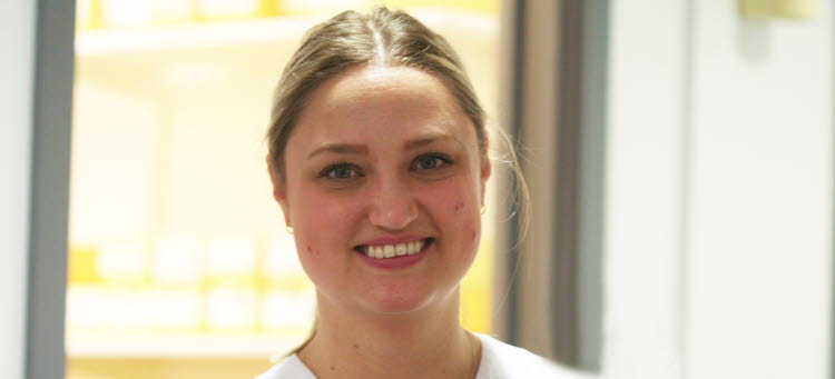 Evelina Bertilsson ortodontiassistent