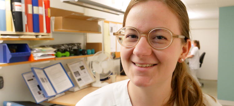 Noelle röntgensjuksköterska på Länssjukhuset i Kalmar